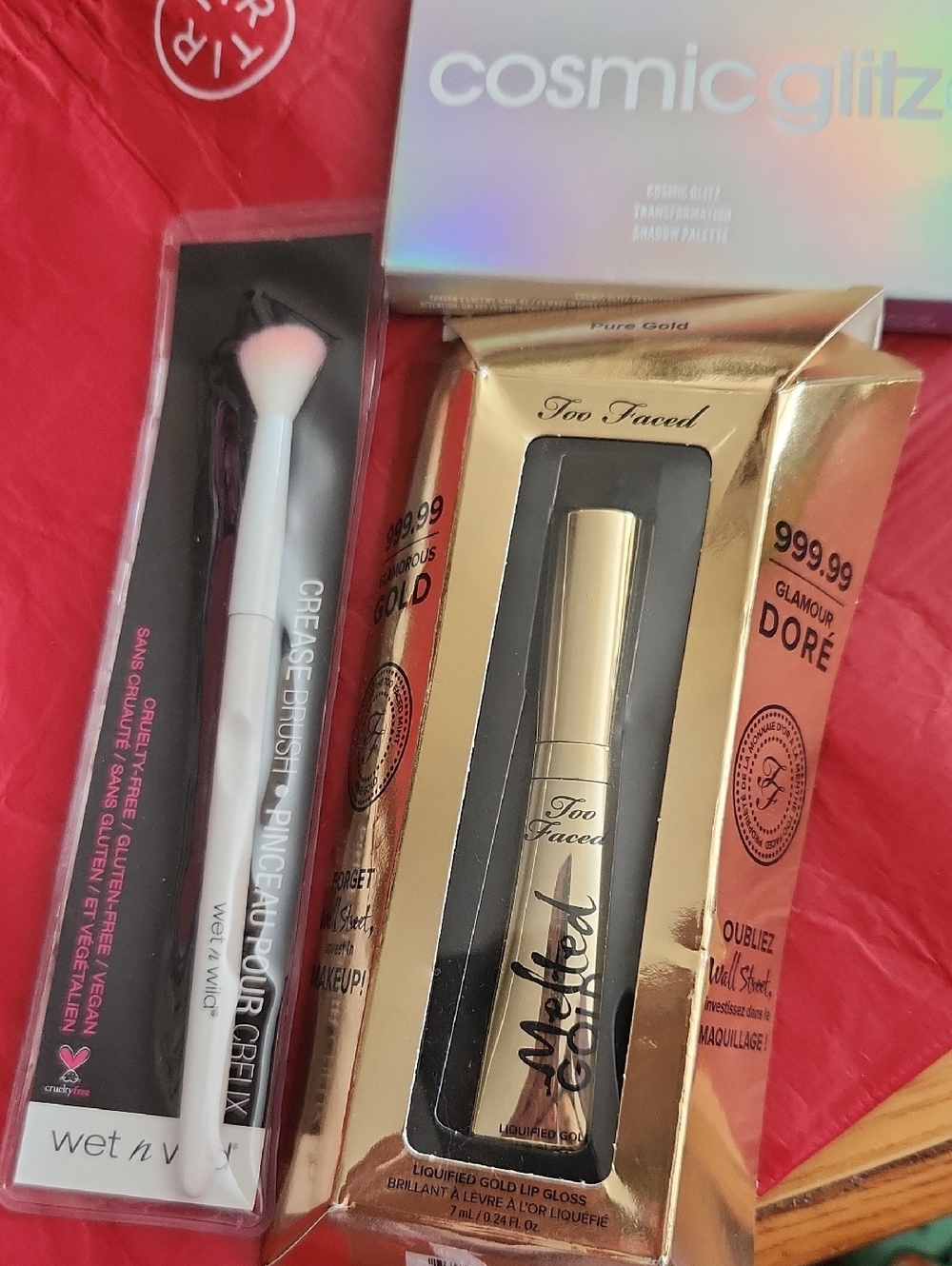 Too Faced Melted Gold Liquified Lip Gloss – Metallic Gold